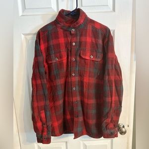 COLUMBIA men’s fleece lined flannel!